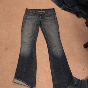 7 for all mankind women’s jeans size 27